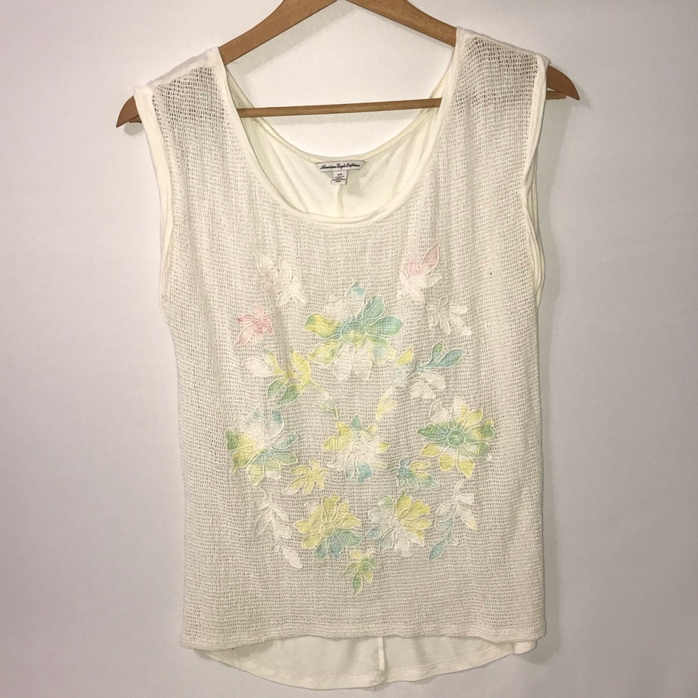 Sleeveless spring top!